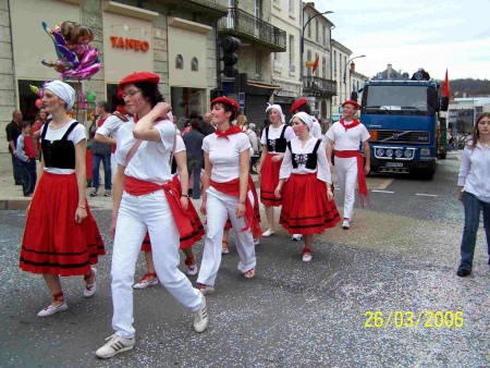Danses basques au carnaval de Périgueux